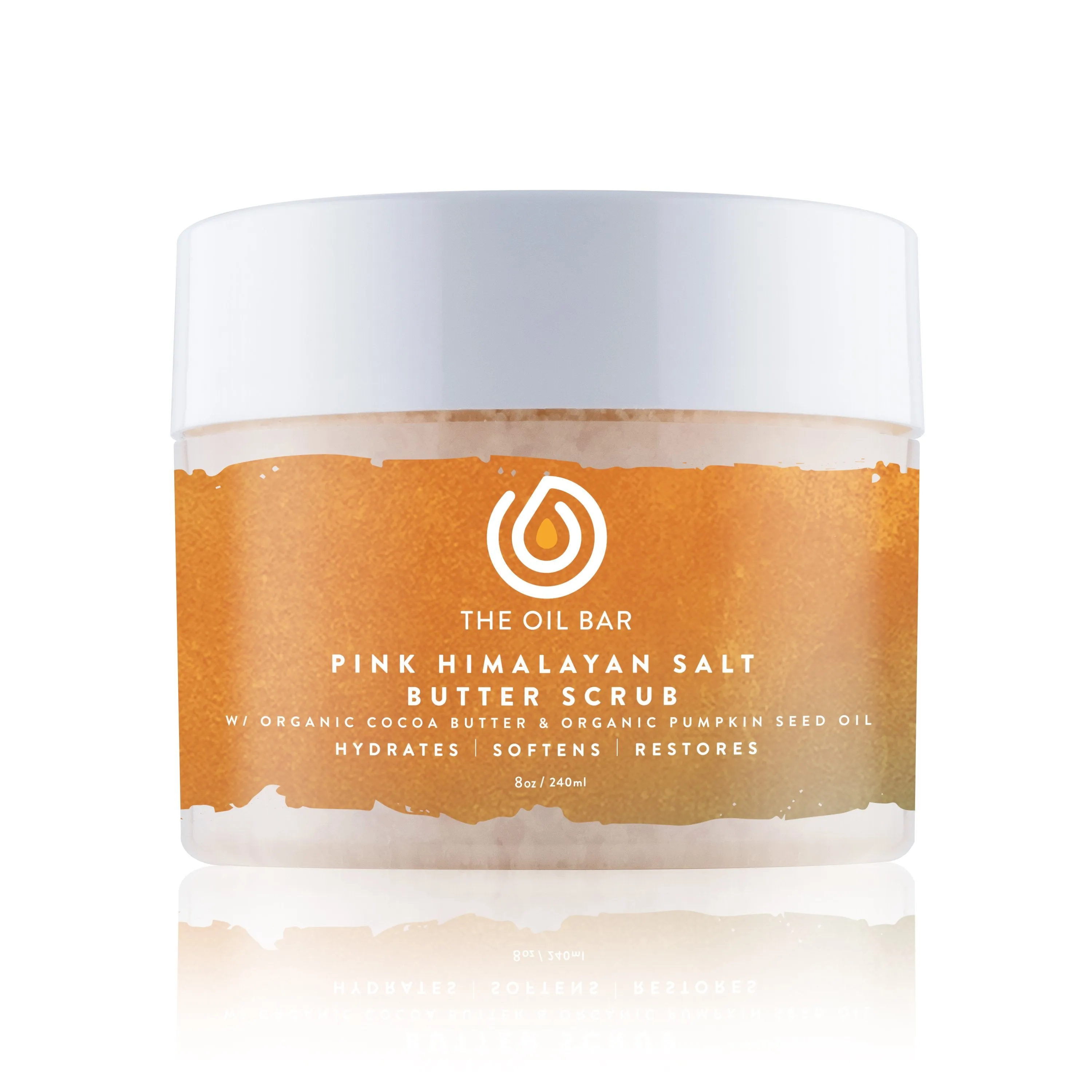Amber Pink Himalayan Salt Butter Scrub