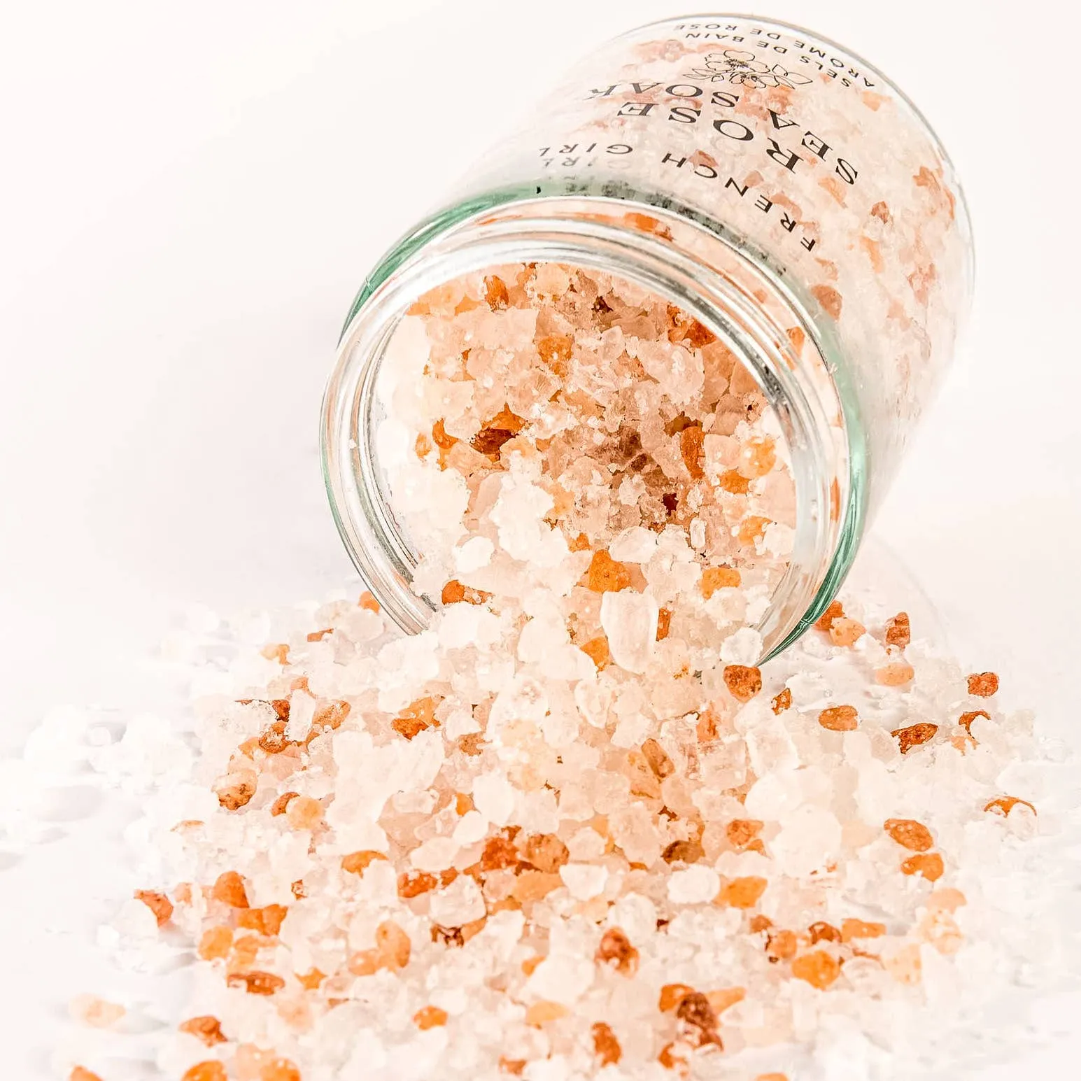 French Girl Organic Calming & Soothing Rose Bath Salts