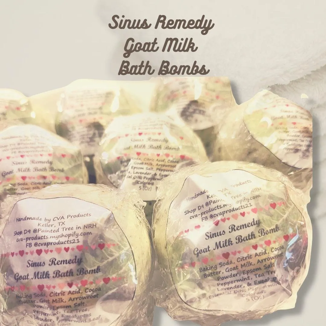 Goat Milk Bath Bombs