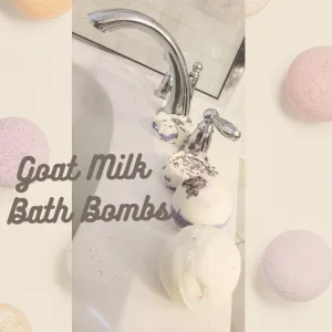 Goat Milk Bath Bombs