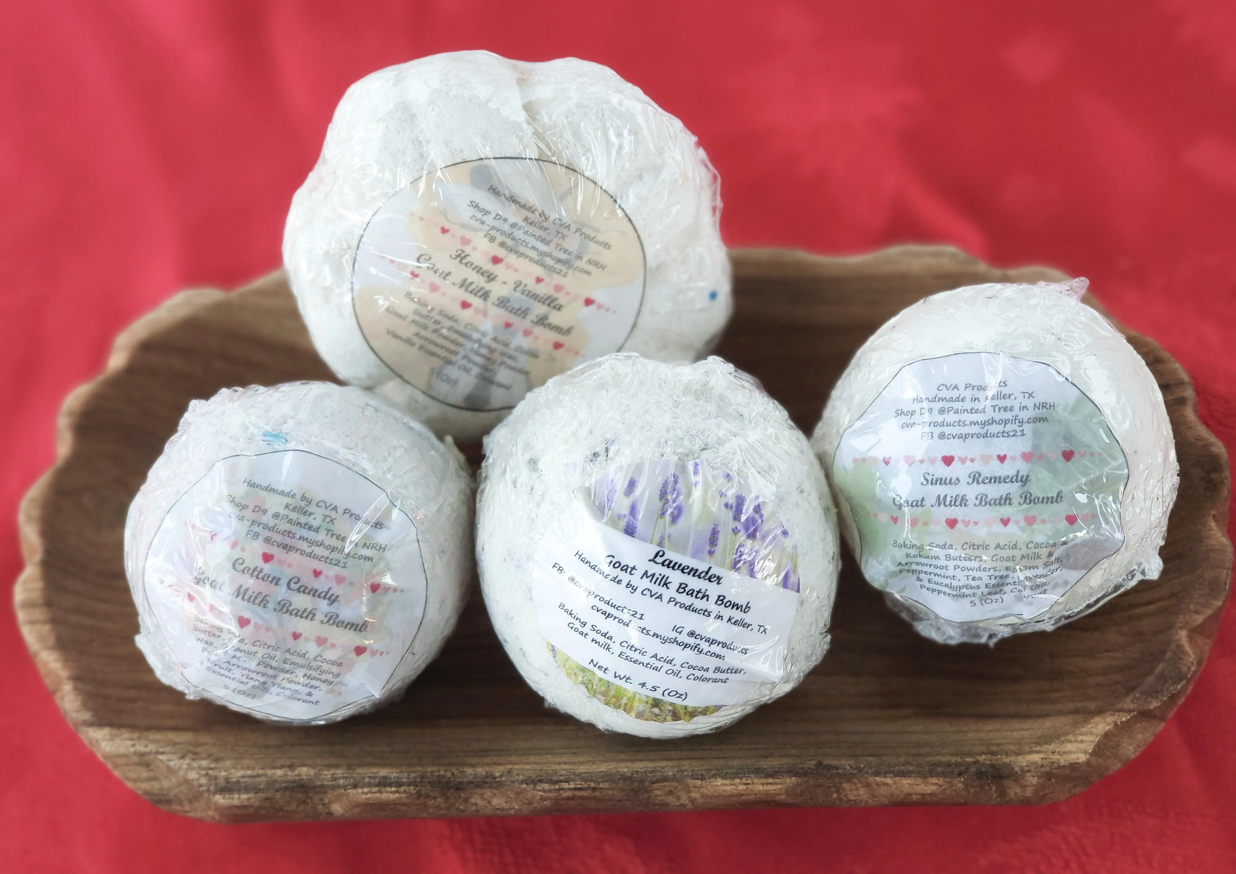 Goat Milk Bath Bombs
