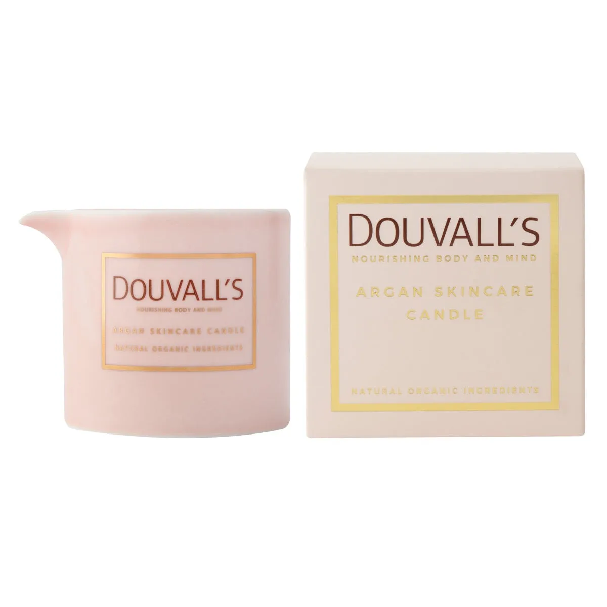 Organic Argan Skincare Candle - Forbidden Spices 180g | Nourishing & Hydrating Body Treatment