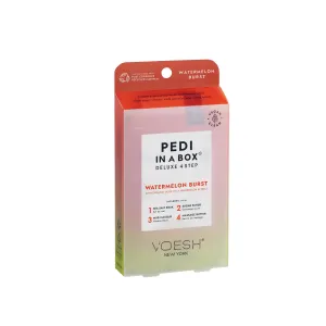 Voesh 4 Step Pedi-in-a-Box Watermelon Burst - Limited Edition!